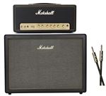 Marshall Origin 20 Head with Origin 2x12" Cabinet Front View